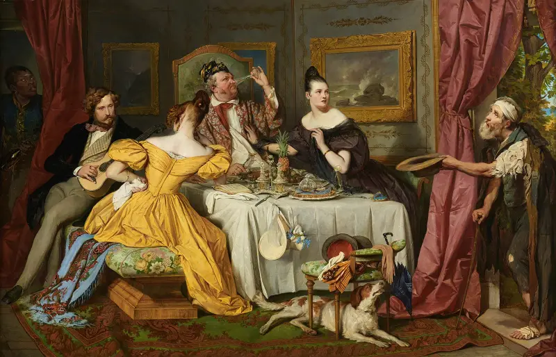 Bohatý hýřil, Josef Danhauser
