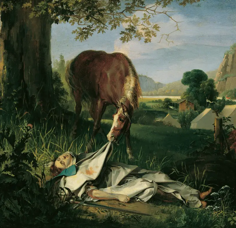 Wallsteinův hrob, Josef Danhauser