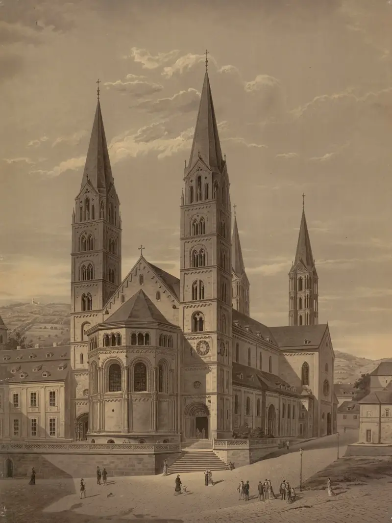 Bamberg Cathedral av Josef Langl