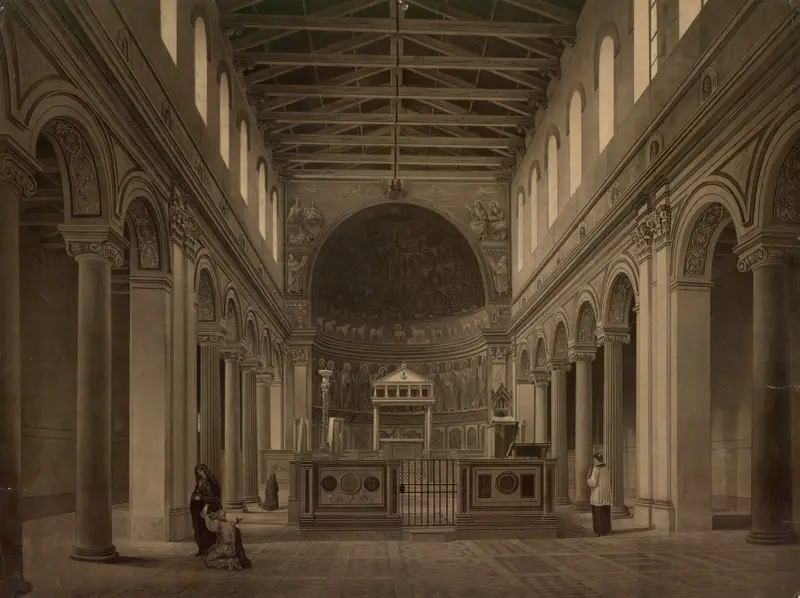 Basilica of San Clemente, Rome av Josef Langl