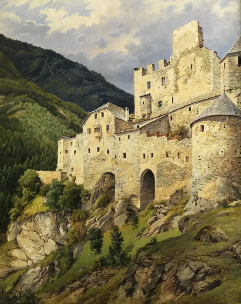 Burg Taufers av Josef Langl