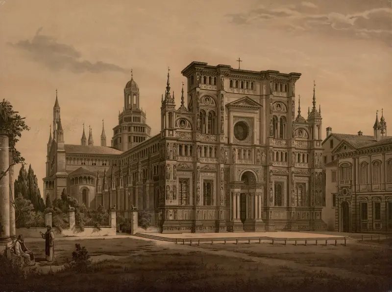 Certosa di Pavia von Josef Langl
