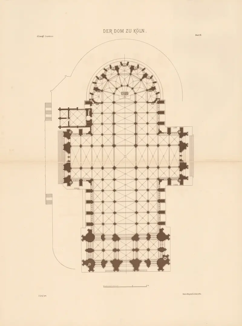 Der Dom zu Köln von Josef Langl