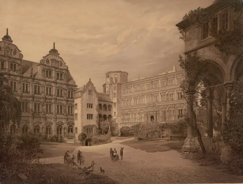 Heidelbergský zámek, Josef Langl