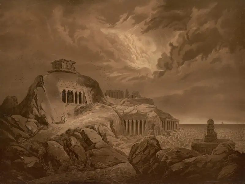 Mahamalaipur av Josef Langl