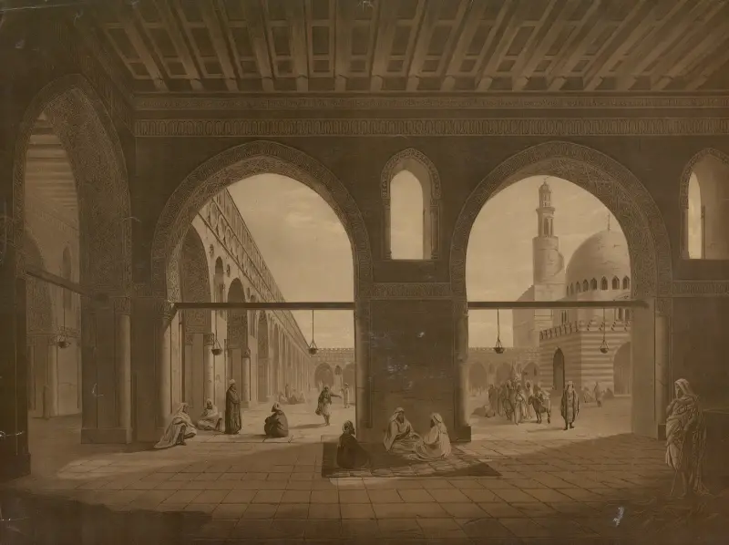 Mosque of Ibn Tulun in Cairo av Josef Langl