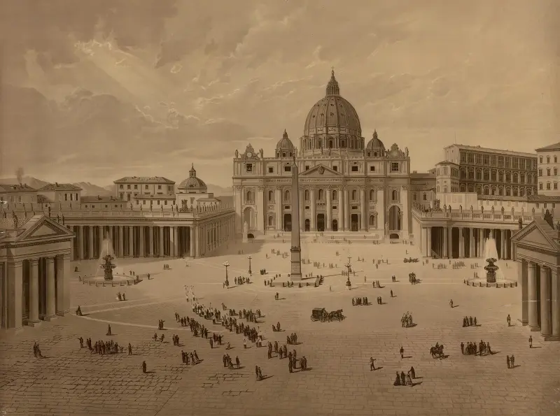 Saint Peter’s Basilica, Rome av Josef Langl