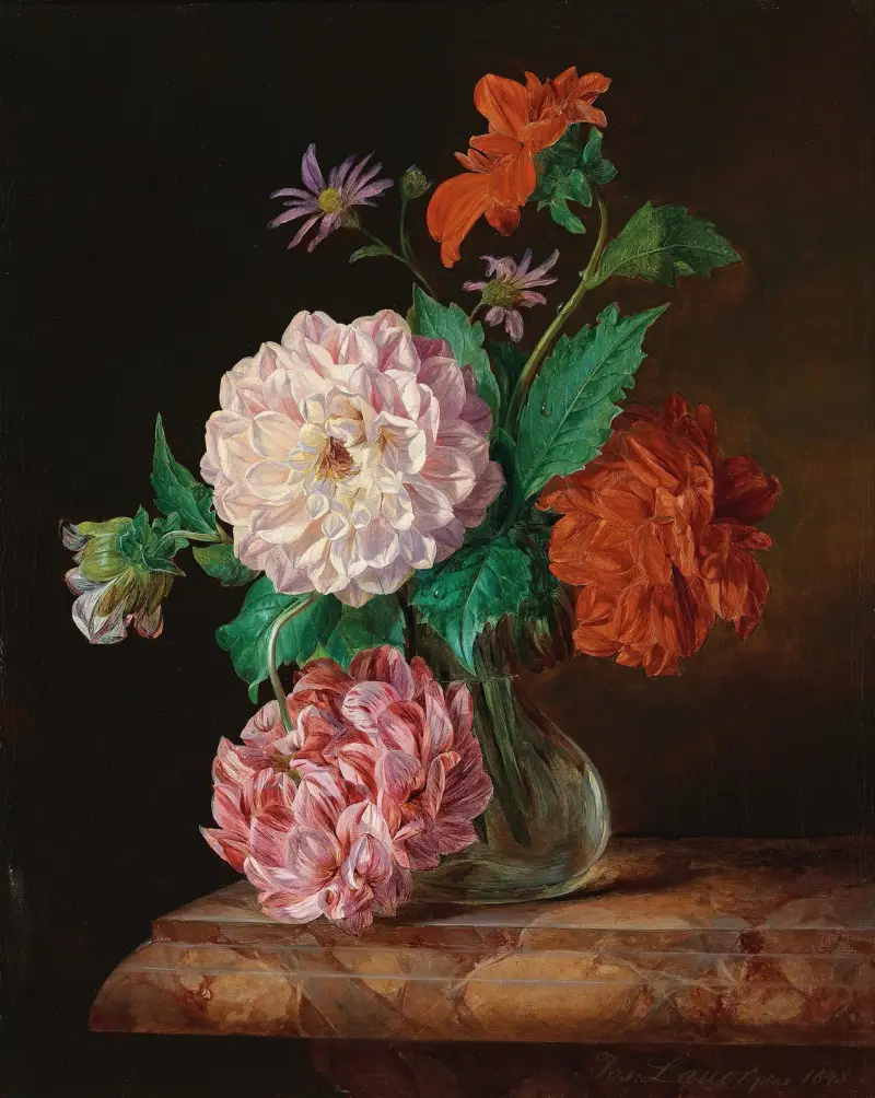 Blumenstück von Josef Lauer