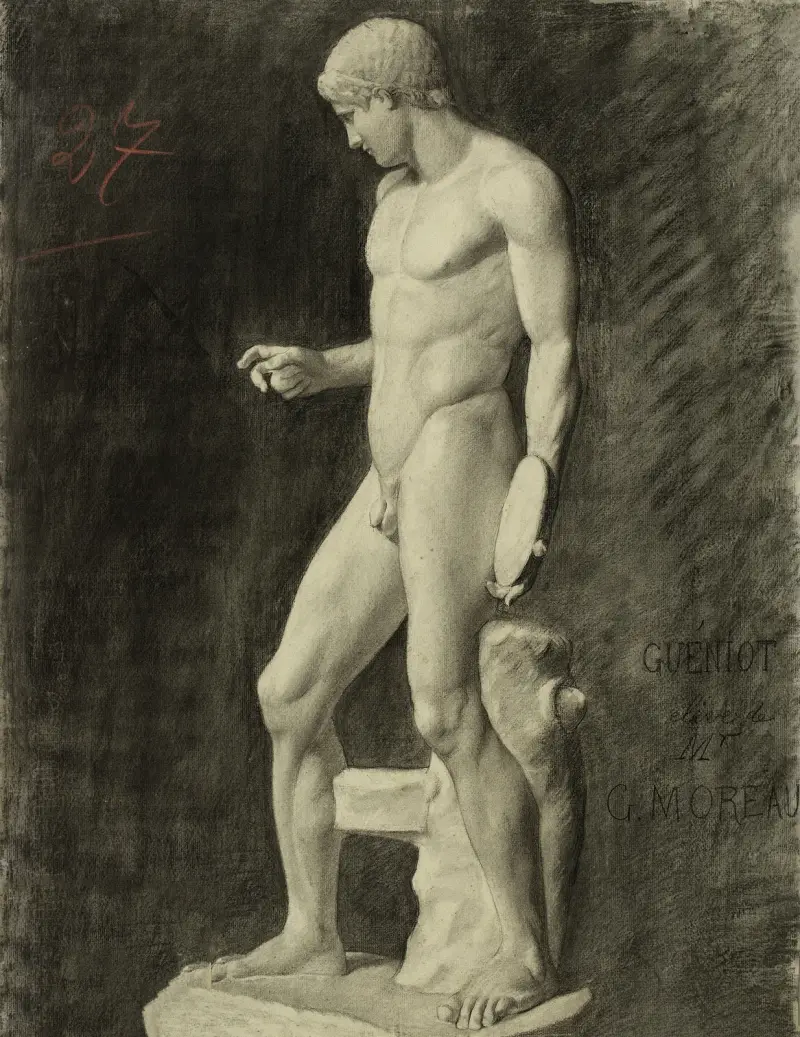 Diskuskastaren av Arthur-Joseph Gueniot