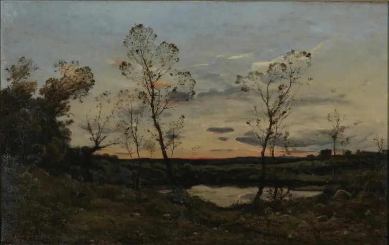 Landskap av Henri-Joseph Harpignies