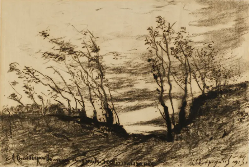 Landskap av Henri-Joseph Harpignies