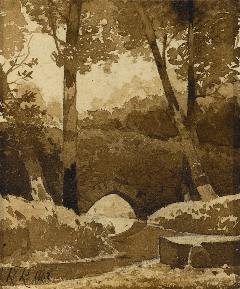 Bron av Henri-Joseph Harpignies
