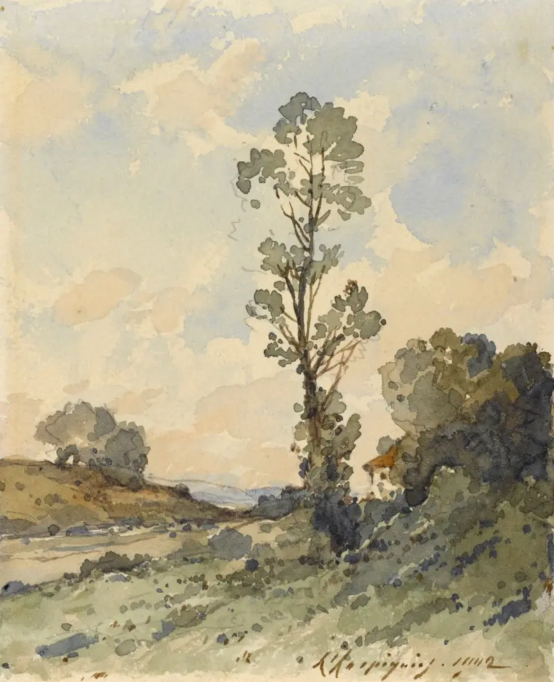 Paysage av Henri-Joseph Harpignies