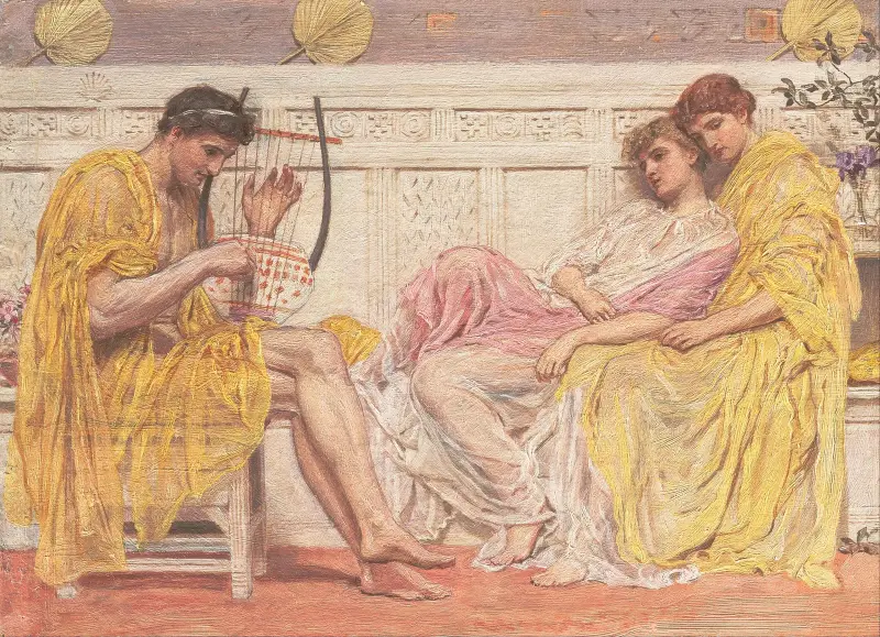 Ein Musiker von Albert Joseph Moore
