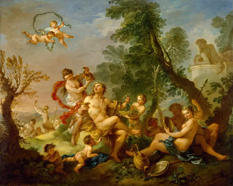 Bakchanál, Charles-Joseph Natoire