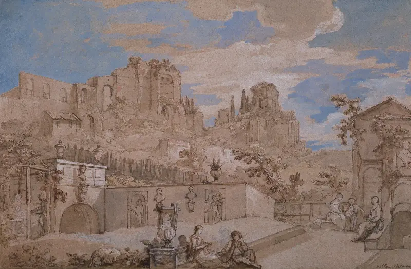 Villa Natoire von Charles-Joseph Natoire