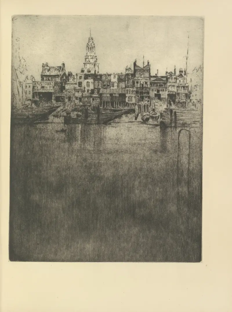 Limehouse av Joseph Pennell