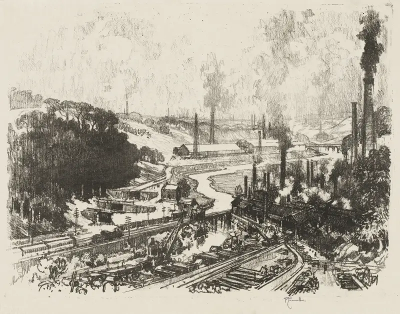 Munition Works av Joseph Pennell