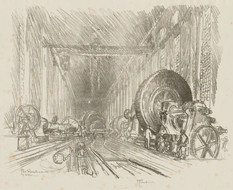 Krigets basilika av Joseph Pennell