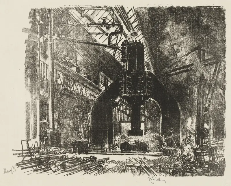 The Great Hammer av Joseph Pennell