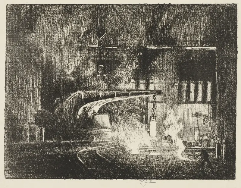 The Perambulator von Joseph Pennell