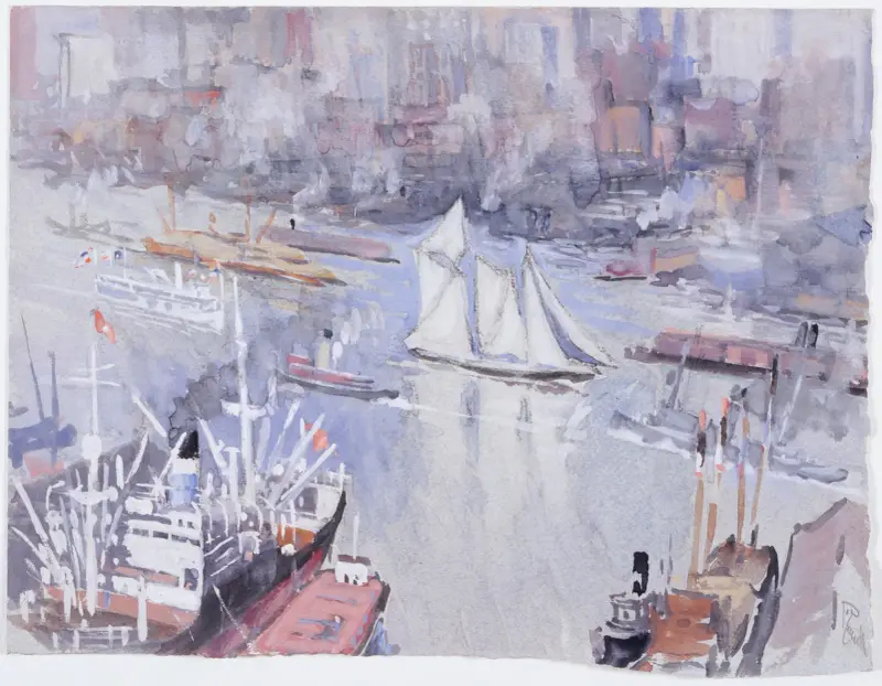 Skonaren av Joseph Pennell