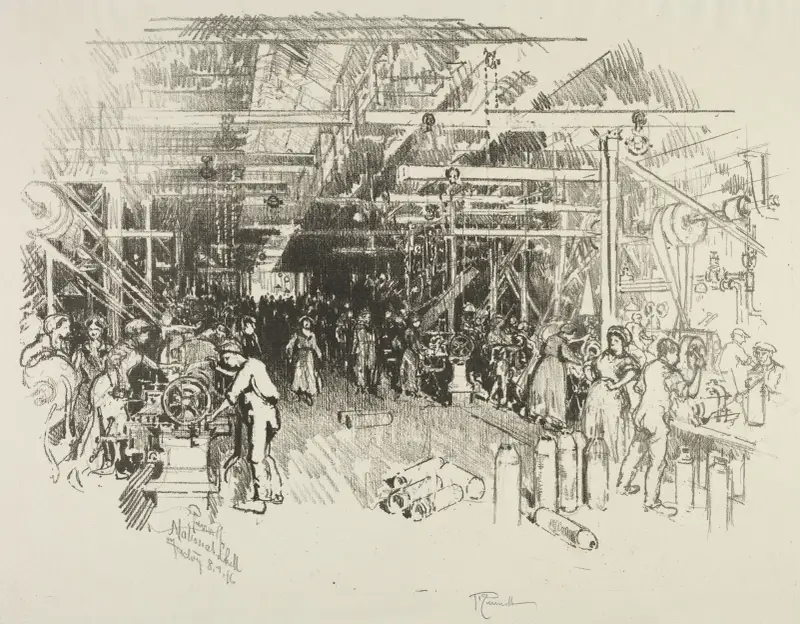 Skalfabriken av Joseph Pennell