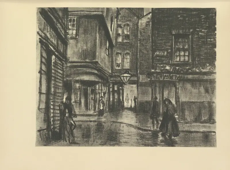 Vanishing London av Joseph Pennell