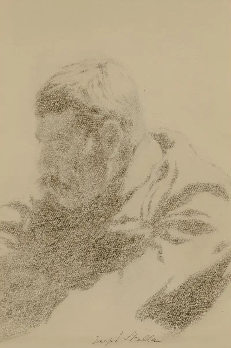 Odpočívající muž, Joseph Stella