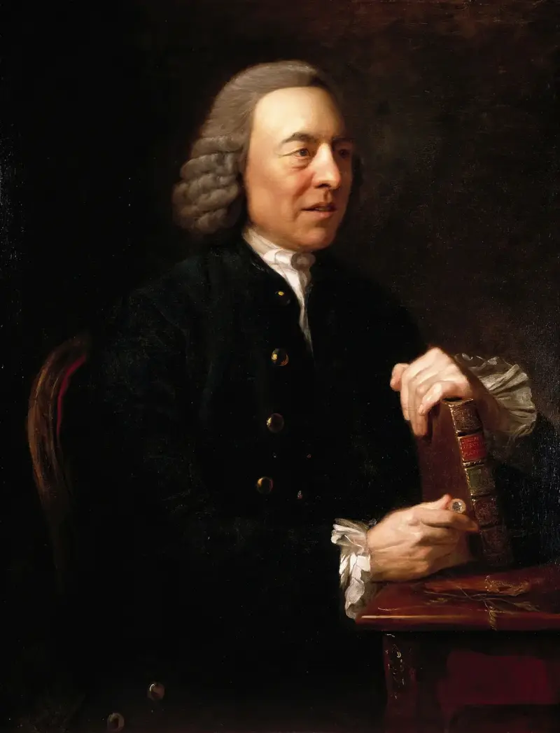 Portrait of Benjamin Stillingfleet av Johan Joseph Zoffany