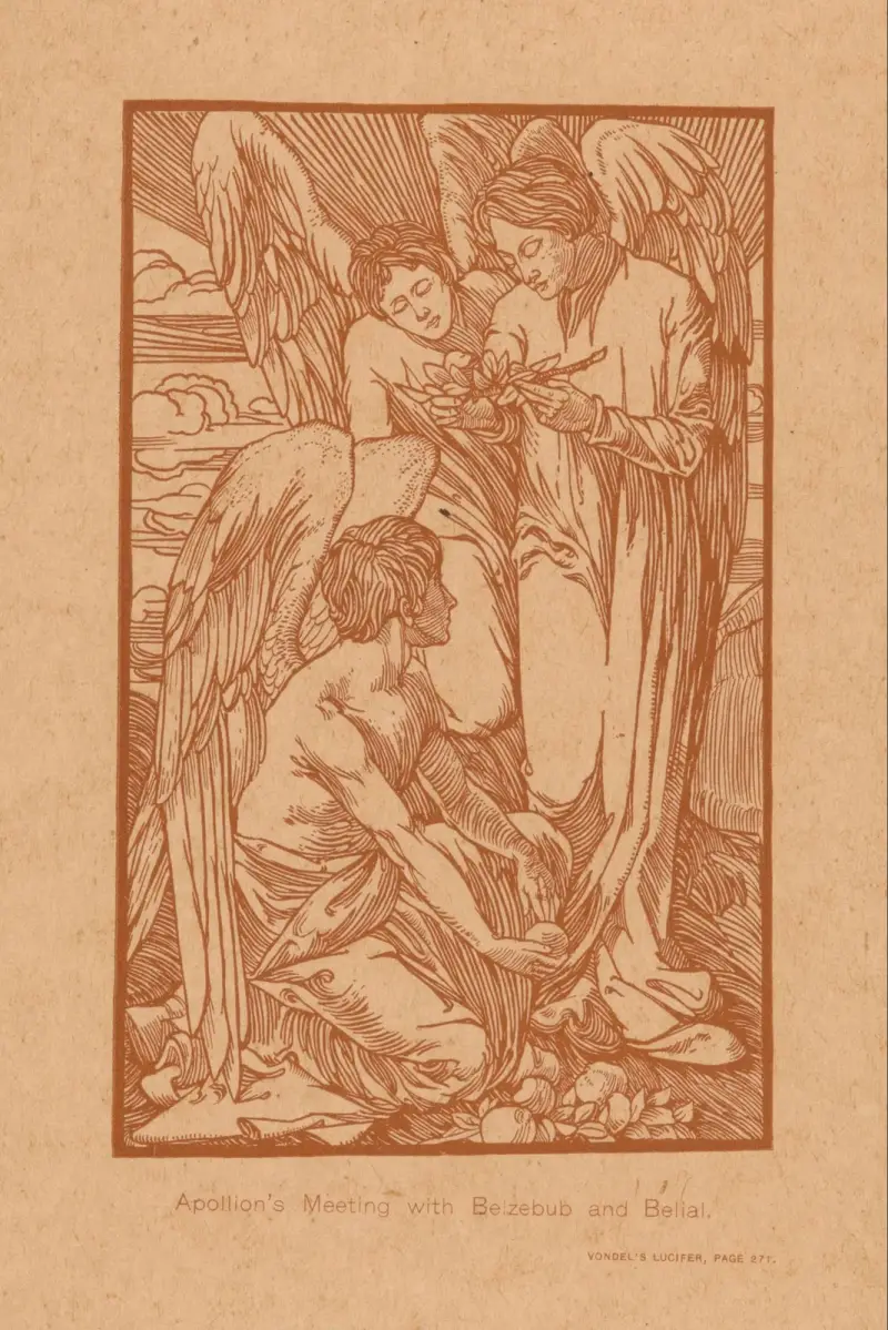 Apollions möte med Belzebub och Belial av Johannes Josephus Aarts
