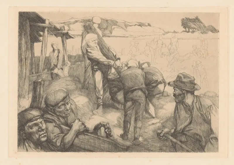 Bauarbeiter von Johannes Josephus Aarts