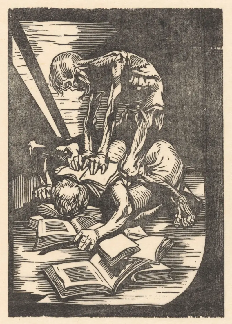 Döden med offer av Johannes Josephus Aarts