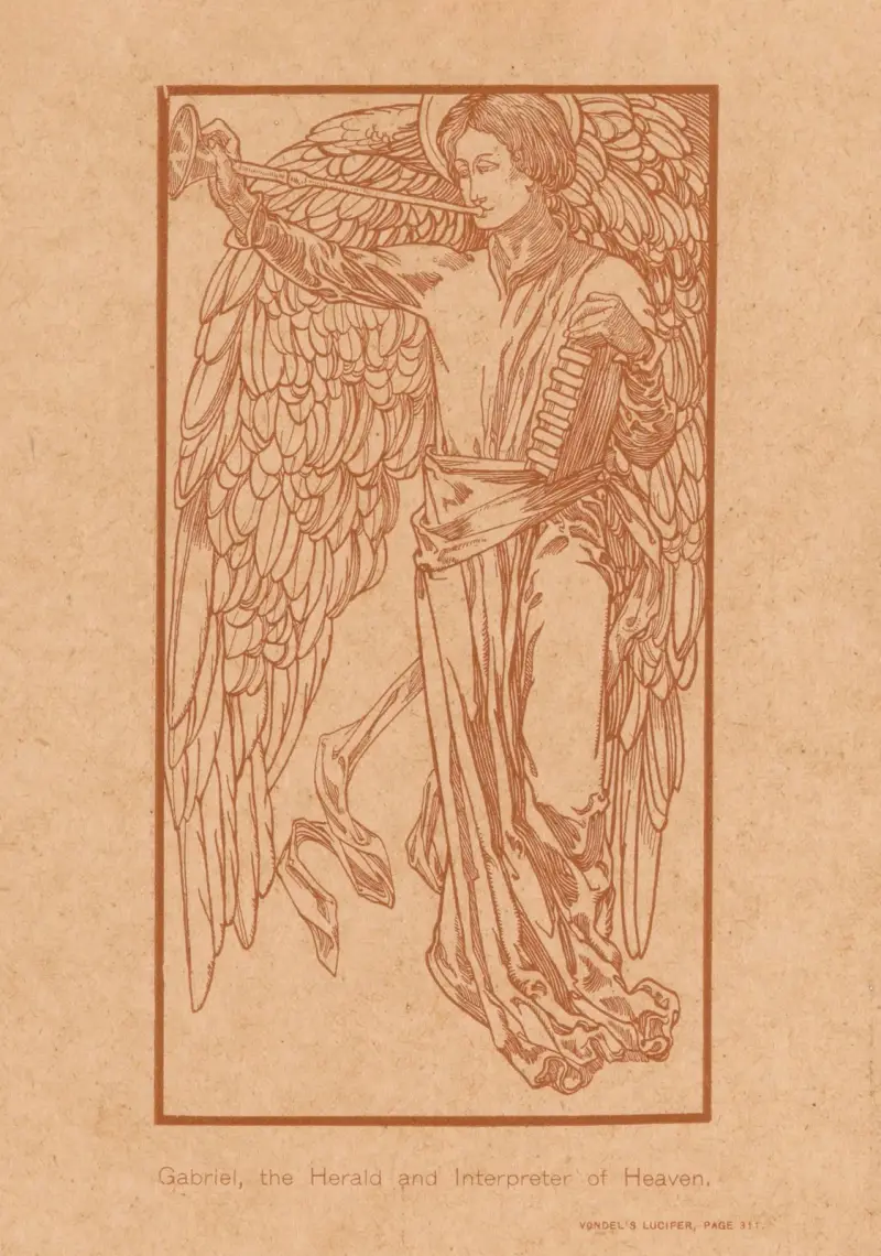 Gabriel, himlens härold och uttolkare av Johannes Josephus Aarts