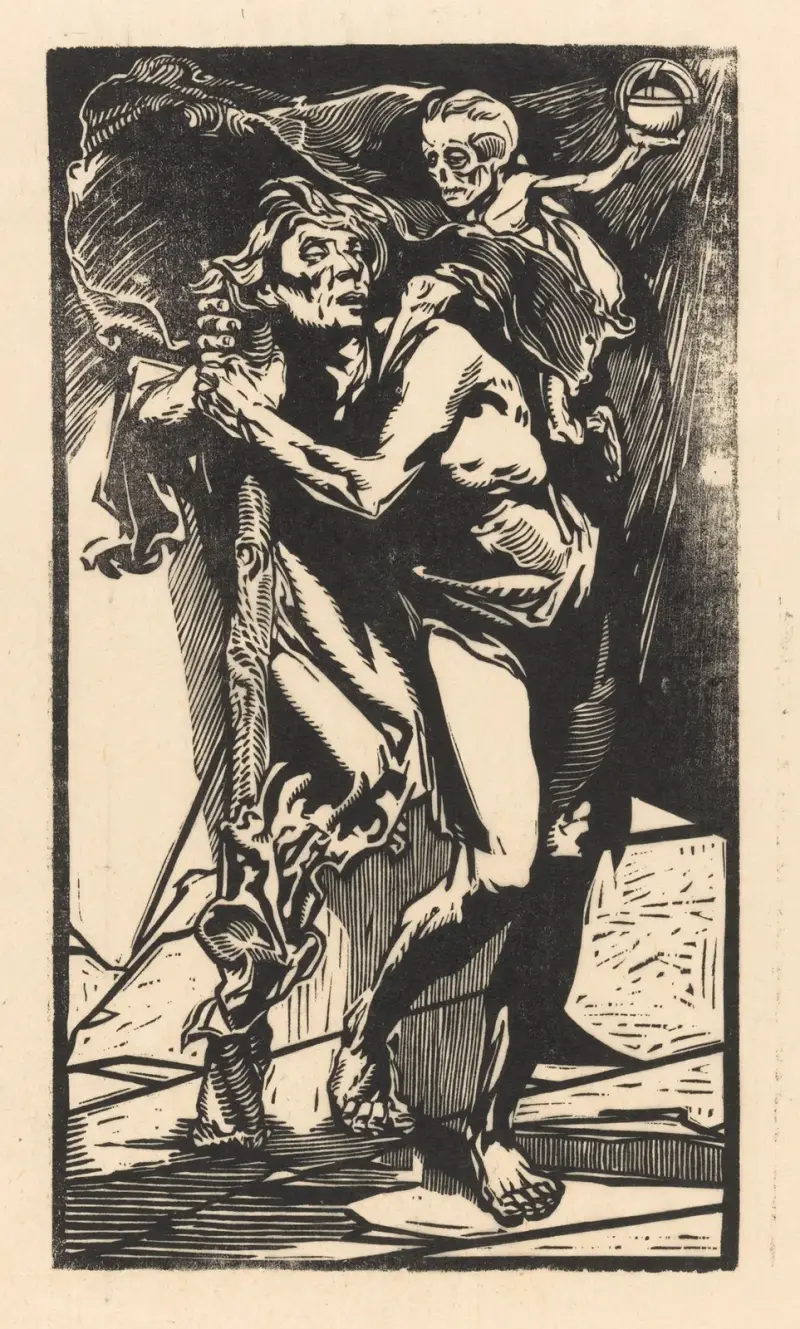 Man med döden på ryggen av Johannes Josephus Aarts