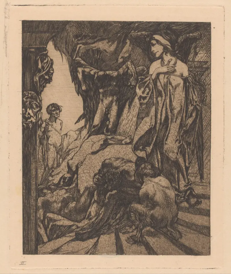 Oidipus och sfinxen av Johannes Josephus Aarts