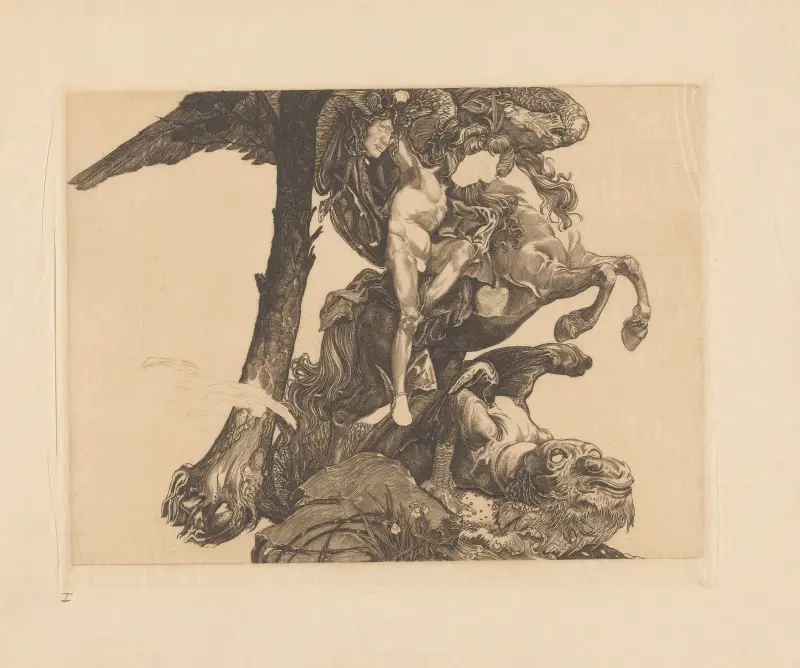 Perseus en het zeemonster av Johannes Josephus Aarts