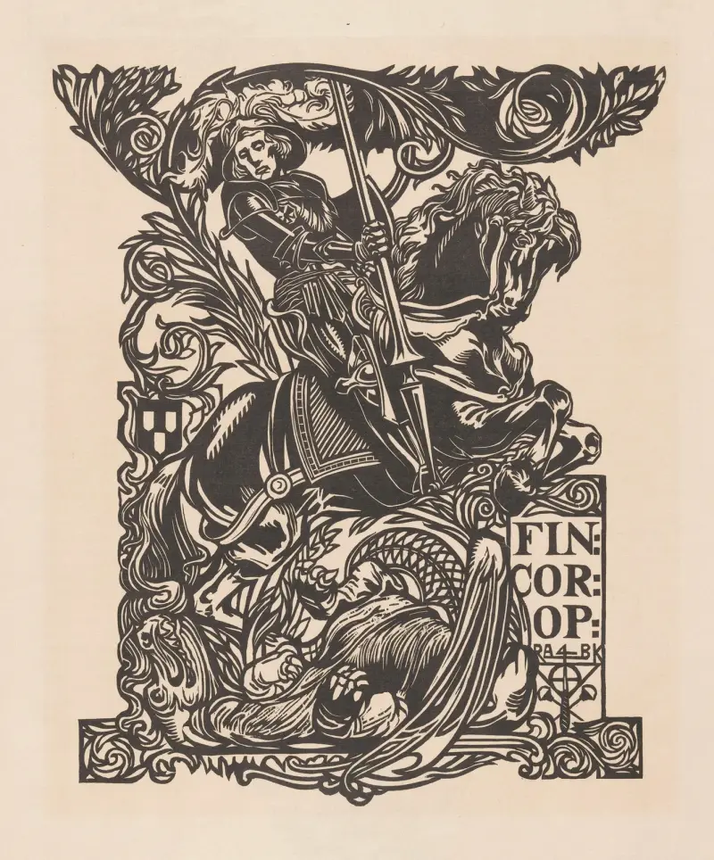 Sint Joris och draken av Johannes Josephus Aarts
