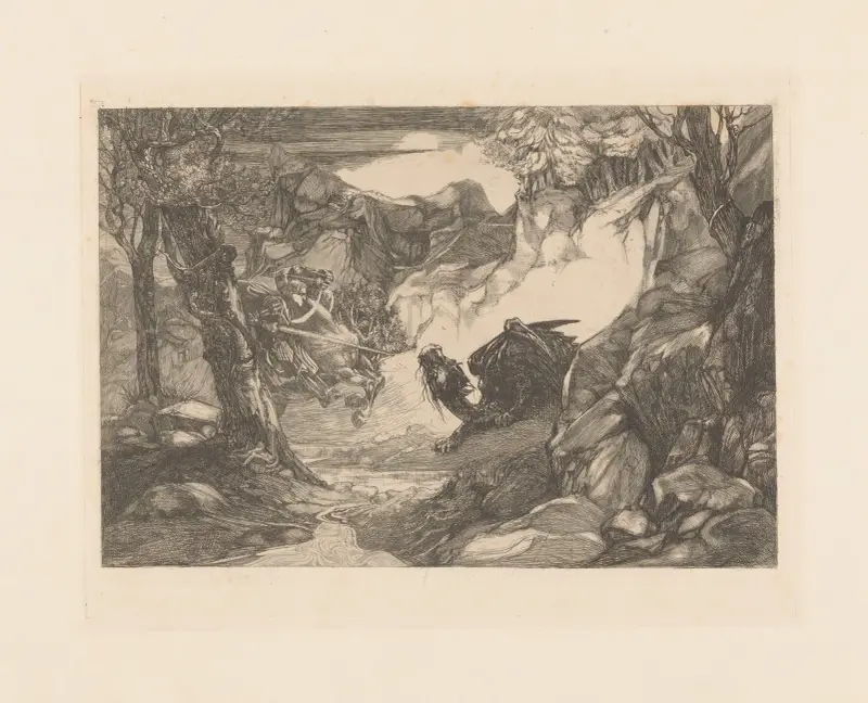 Sankt Göran och draken av Johannes Josephus Aarts