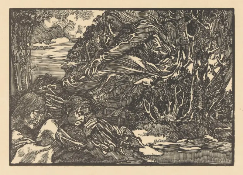 Uppenbarelse i skogen av Johannes Josephus Aarts