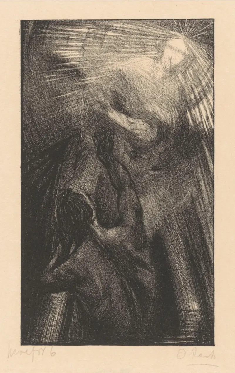 Uppenbarelse av en lysande gestalt av Johannes Josephus Aarts