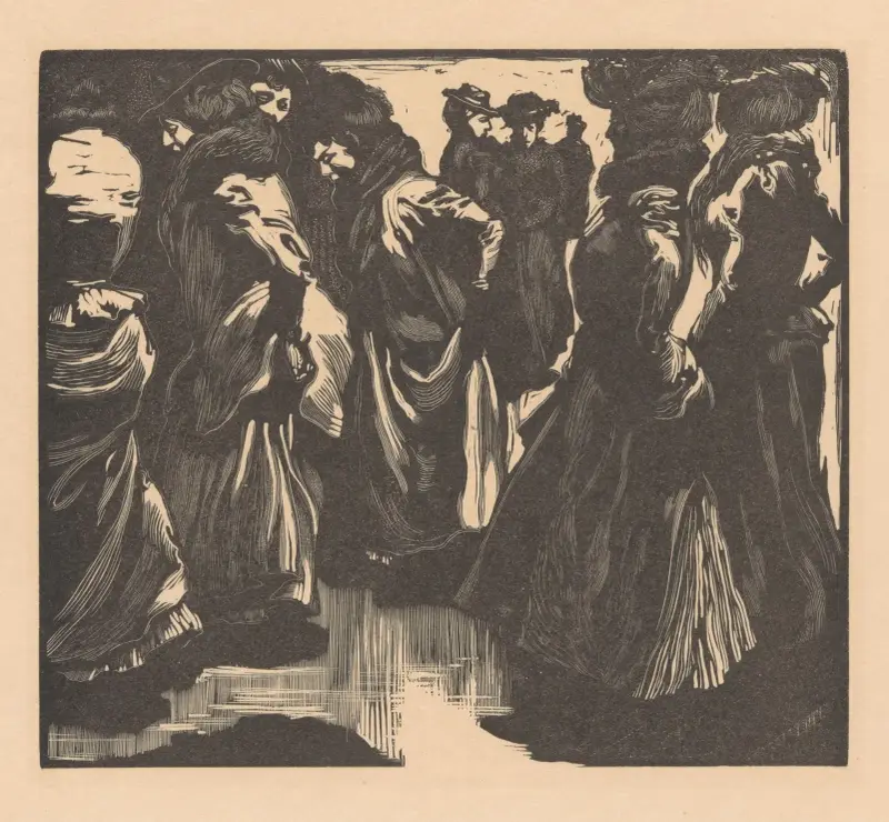 Kvinnor i regnet av Johannes Josephus Aarts