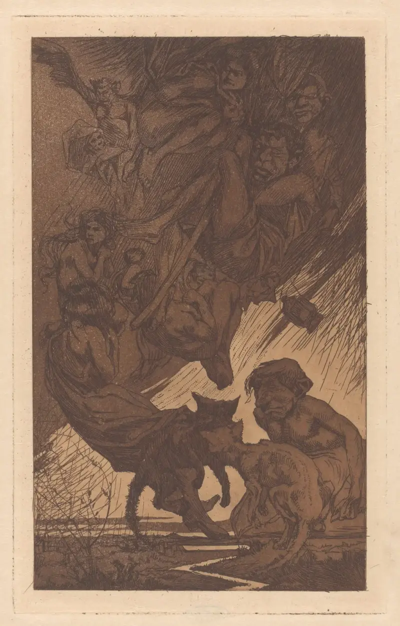 Svävande människor, fantastiska varelser och katter av Johannes Josephus Aarts