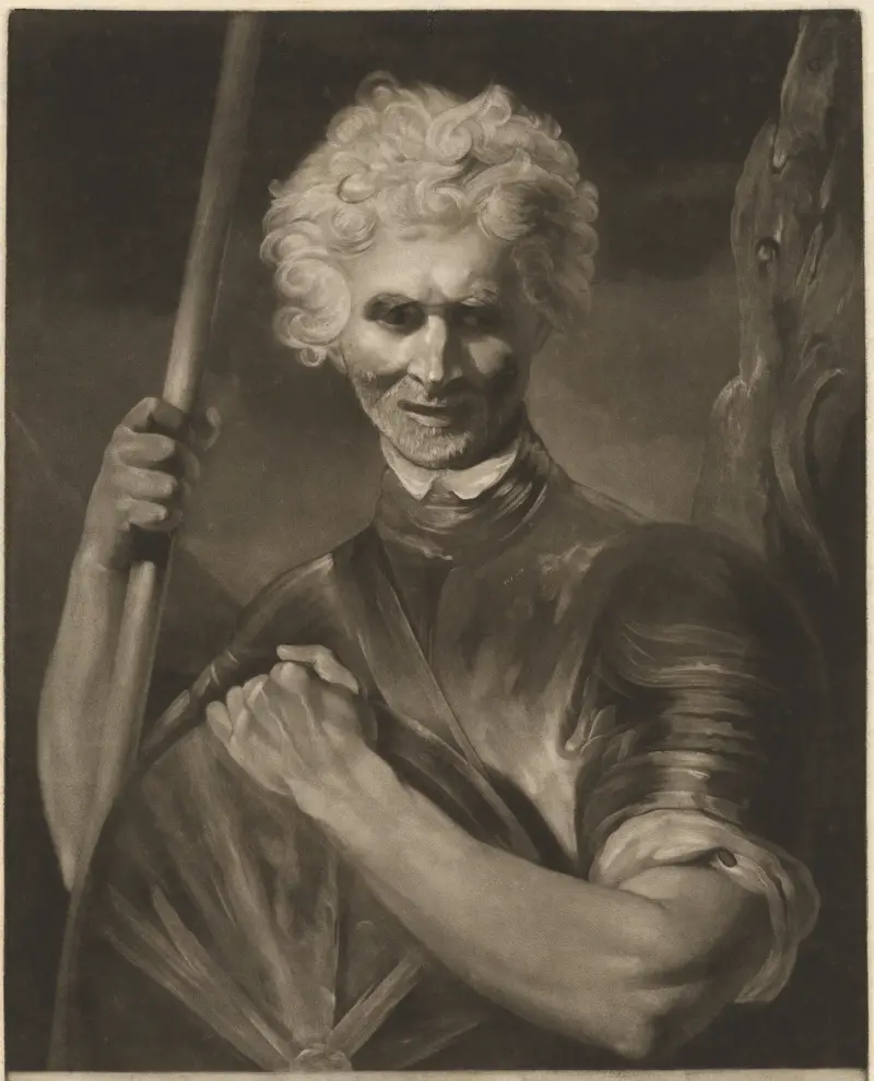 Cartouche (Louis Dominique Bourguignon) av Sir Joshua Reynolds