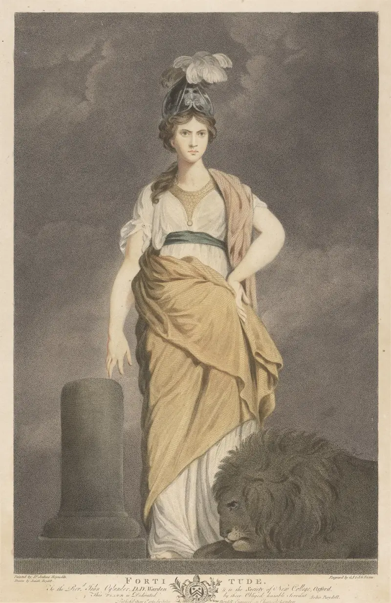 Fortitude av Sir Joshua Reynolds