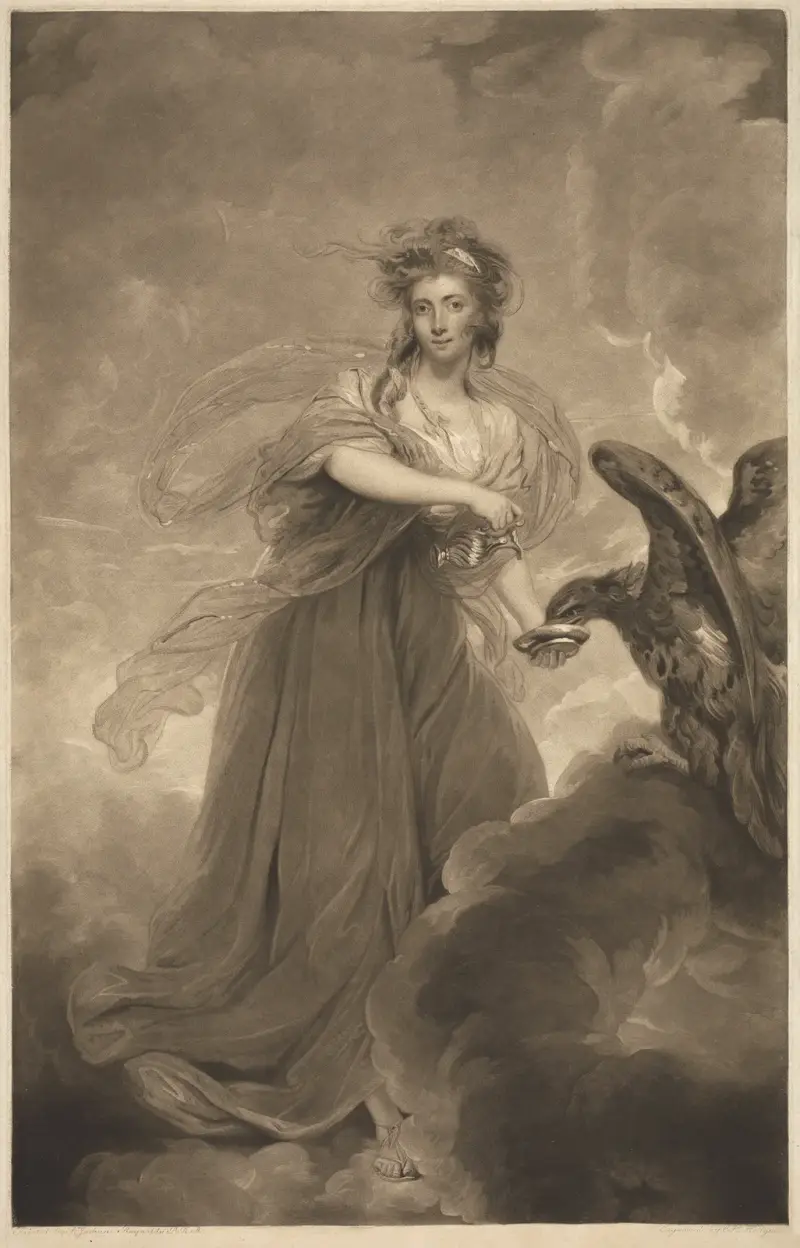 Hebe av Sir Joshua Reynolds
