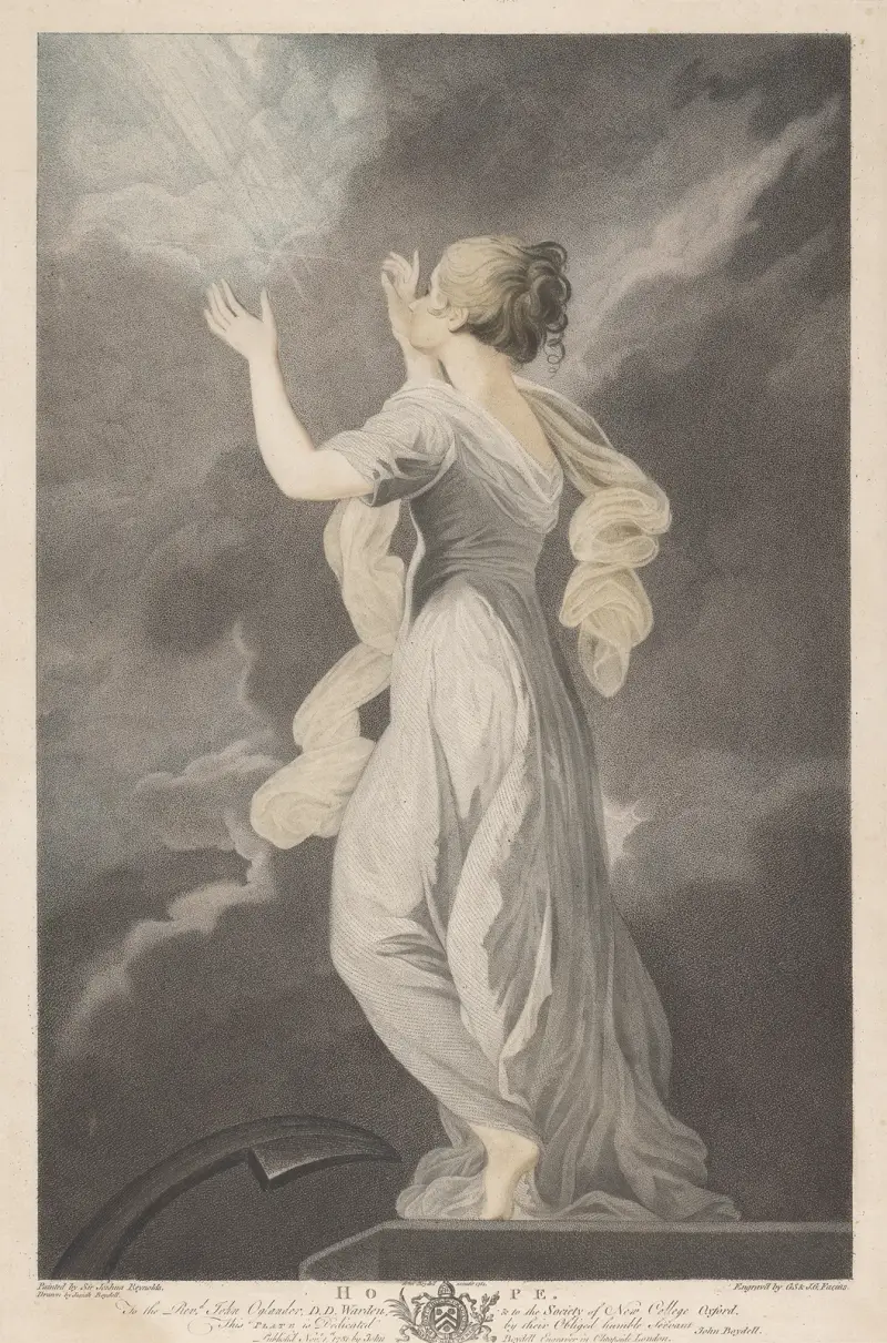 Hope av Sir Joshua Reynolds