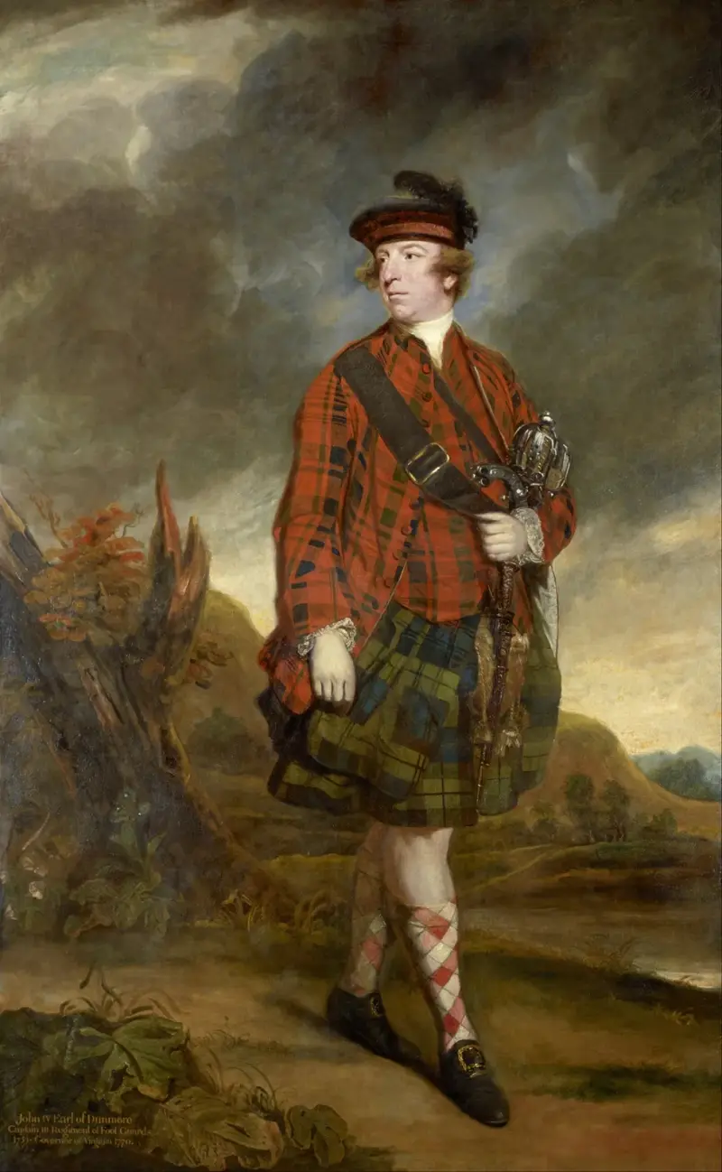 John Murray, 4th Earl of Dunmore av Sir Joshua Reynolds