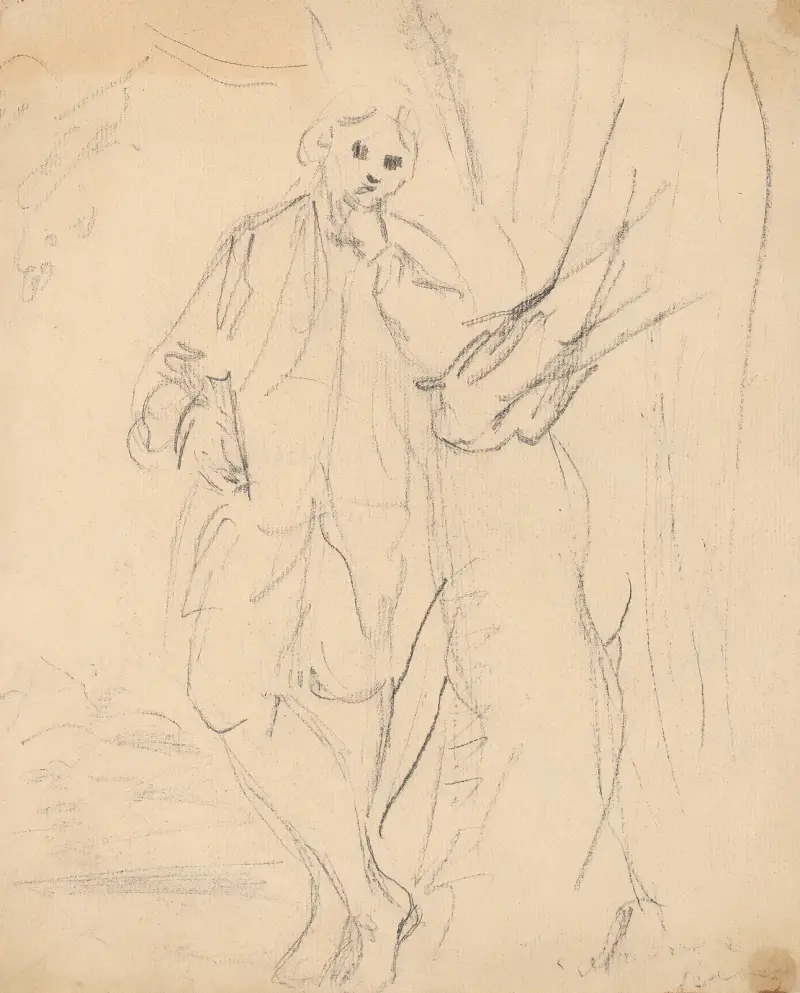 Stående man av Sir Joshua Reynolds