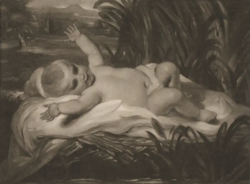 Mose i vassen av Sir Joshua Reynolds